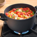 Swiss Diamond 5.5 Qt Soup Pot with Lid, 9.5 Inch