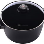 Swiss Diamond 5.5 Qt Soup Pot with Lid, 9.5 Inch