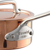 Mauviel M'Minis Saucepan With Lid, 3.5 Inch