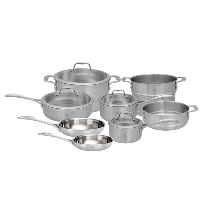 Zwilling Spirit 12-pc Stainless Steel Cookware Set
