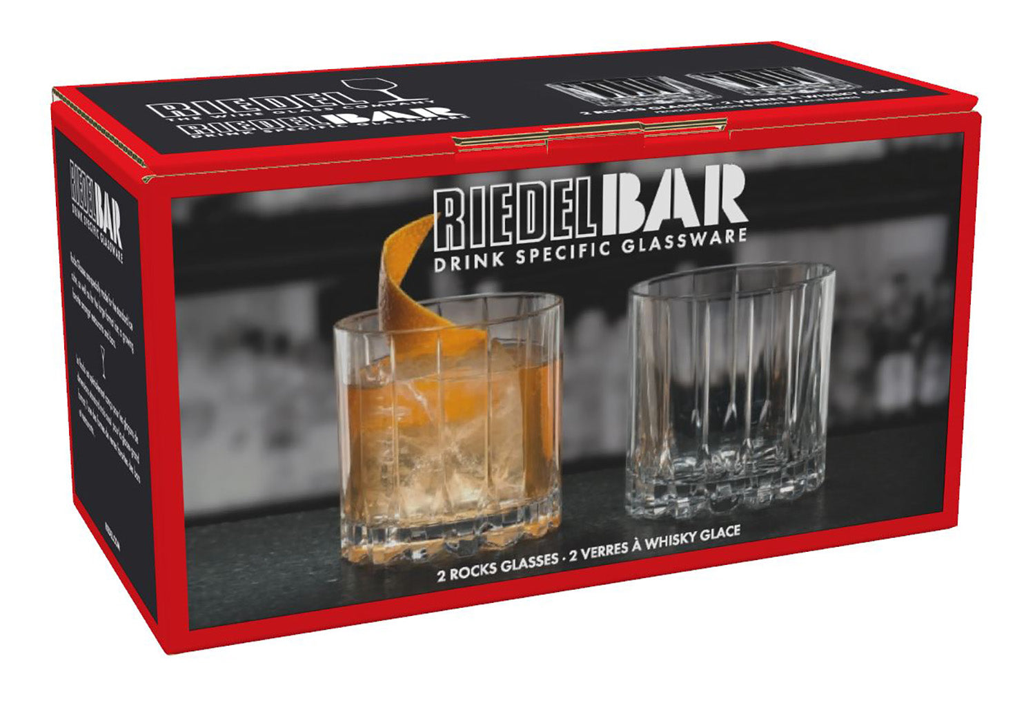 Riedel Bar Drink Rocks Glass, Set of 2