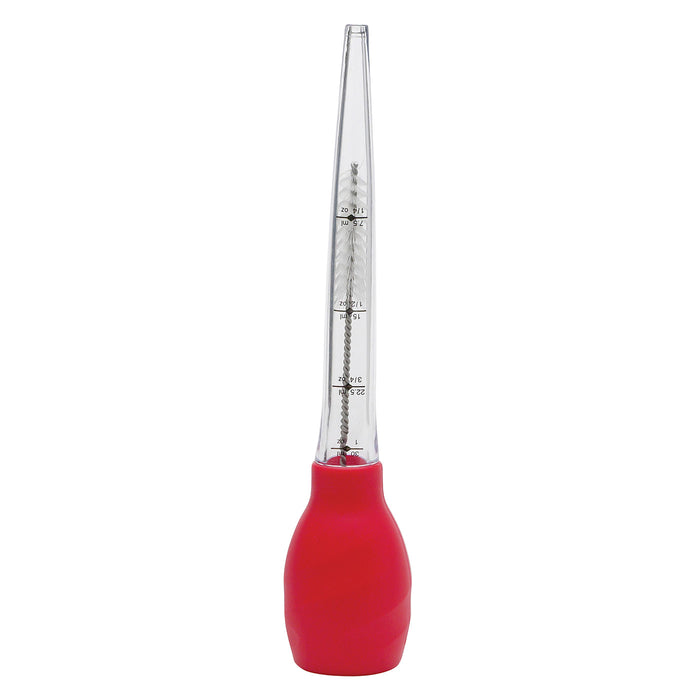 HIC The Worlds Greatest E-Z Squeeze Stand Alone Baster with Cleaning Brush