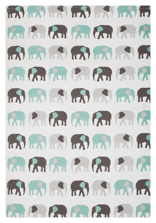 MU Kitchen Designer Print Kitchen Towel, Elephants