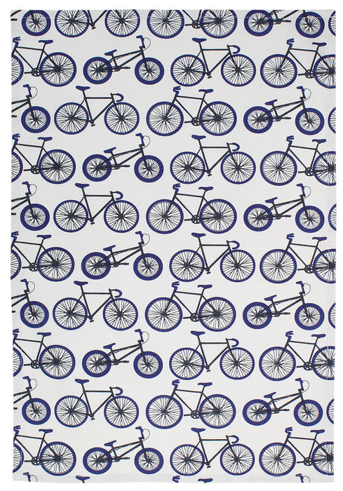 MU Kitchen Designer Print Kitchen Towel, Biking