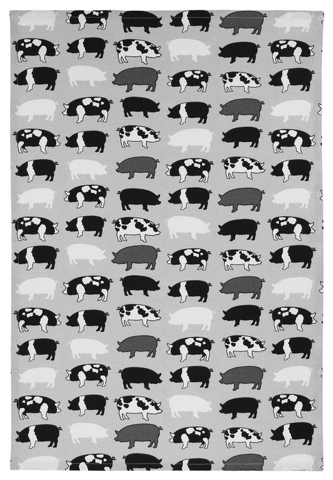 MU Kitchen Designer Print Kitchen Towel, Multiple Designs, Pigs