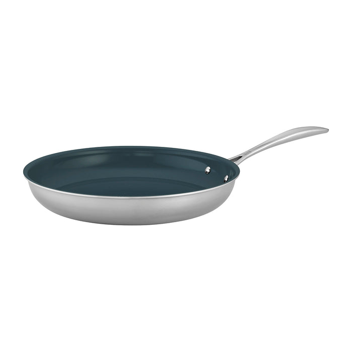 Zwilling Clad CFX 12" Stainless Steel Ceramic Nonstick Fry Pan