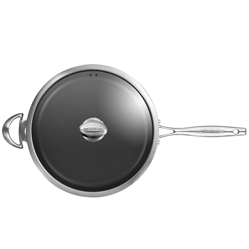 Scanpan Pro IQ 12.5 Inch Covered Saute Pan, 4.25 Quart