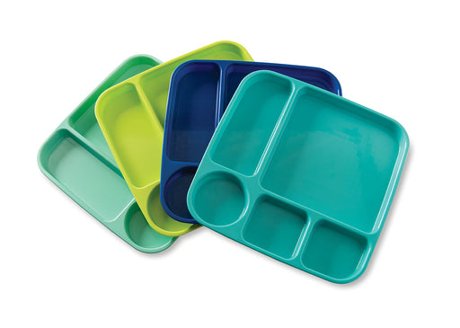 Nordic Ware Party Trays, Coastal Colors, Set of 4
