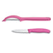 Victorinox 3 1/4 Inch Paring Knife & Vegetable Peeler Prep Set Pink