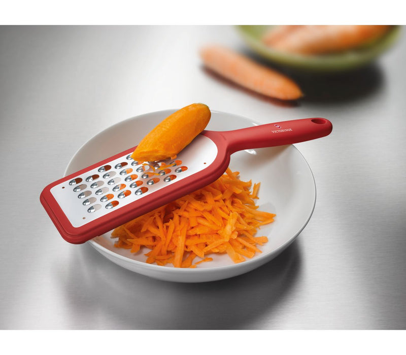 Victorinox Rough Coarse Cheese Grater, Red