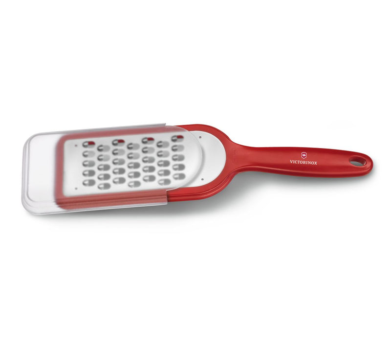 Victorinox Rough Coarse Cheese Grater, Red