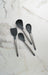 Cuisipro Silicone Kitchen Tool Set-Ladle, Turner, Spoon & Slotted Spoon, Gray