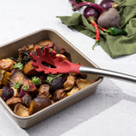 Cuisipro 9.5 x 2-Inch Square Steel Nonstick Baking and Cake Pan