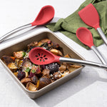 Cuisipro 9.5 x 2-Inch Square Steel Nonstick Baking and Cake Pan