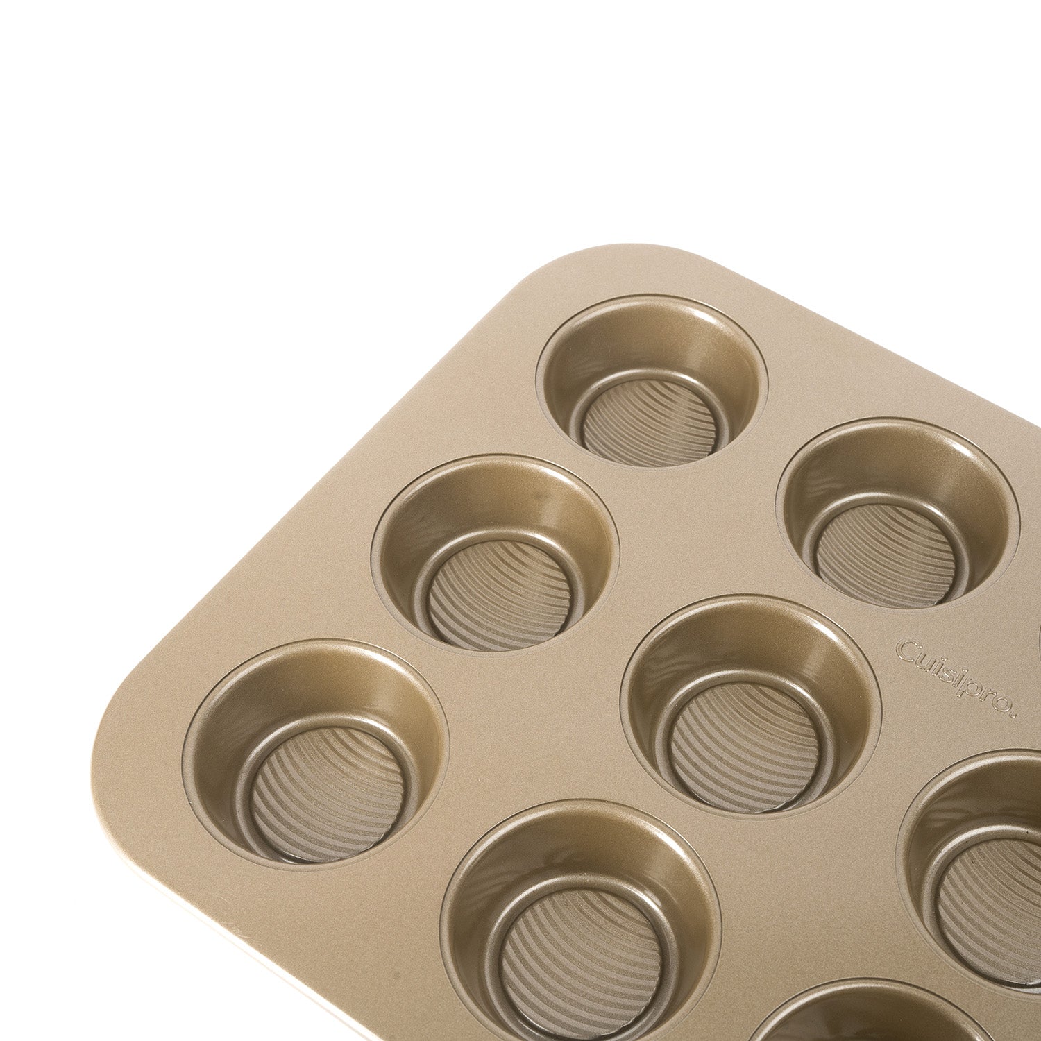 Cuisipro 12-Cup Steel Nonstick Muffin Baking Pan