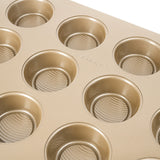 Cuisipro 12-Cup Steel Nonstick Muffin Baking Pan