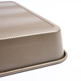 Cuisipro 13.5 x 9.5-Inch Rectangular Steel Nonstick Roasting Pan