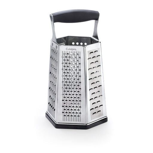 Cuisipro 6 Sided Boxed Grater With Bonus Ginger Grater