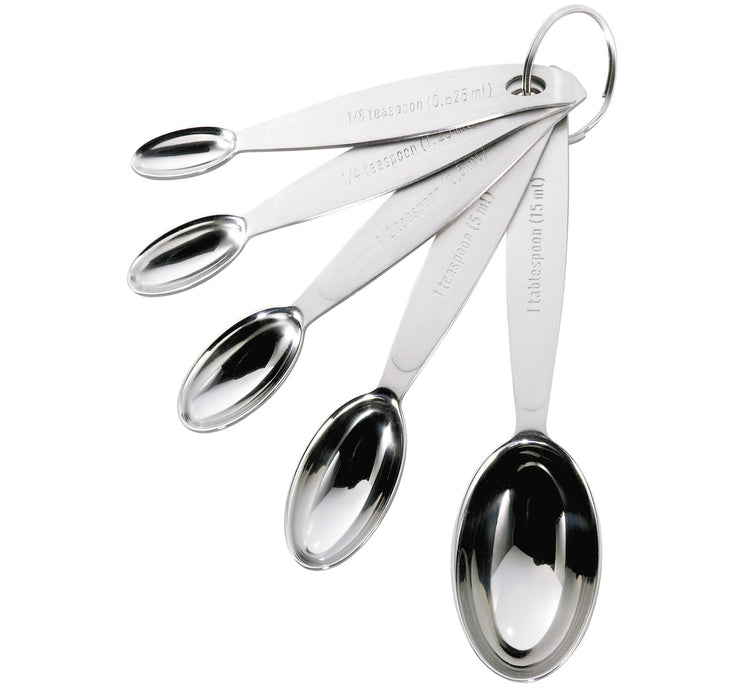 Cuisipro Stainless Steel Measuring Spoon Set, 5 Piece