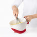 Cuisipro Deluxe Batter Bowl Mixing With Handle And Measurements, Red