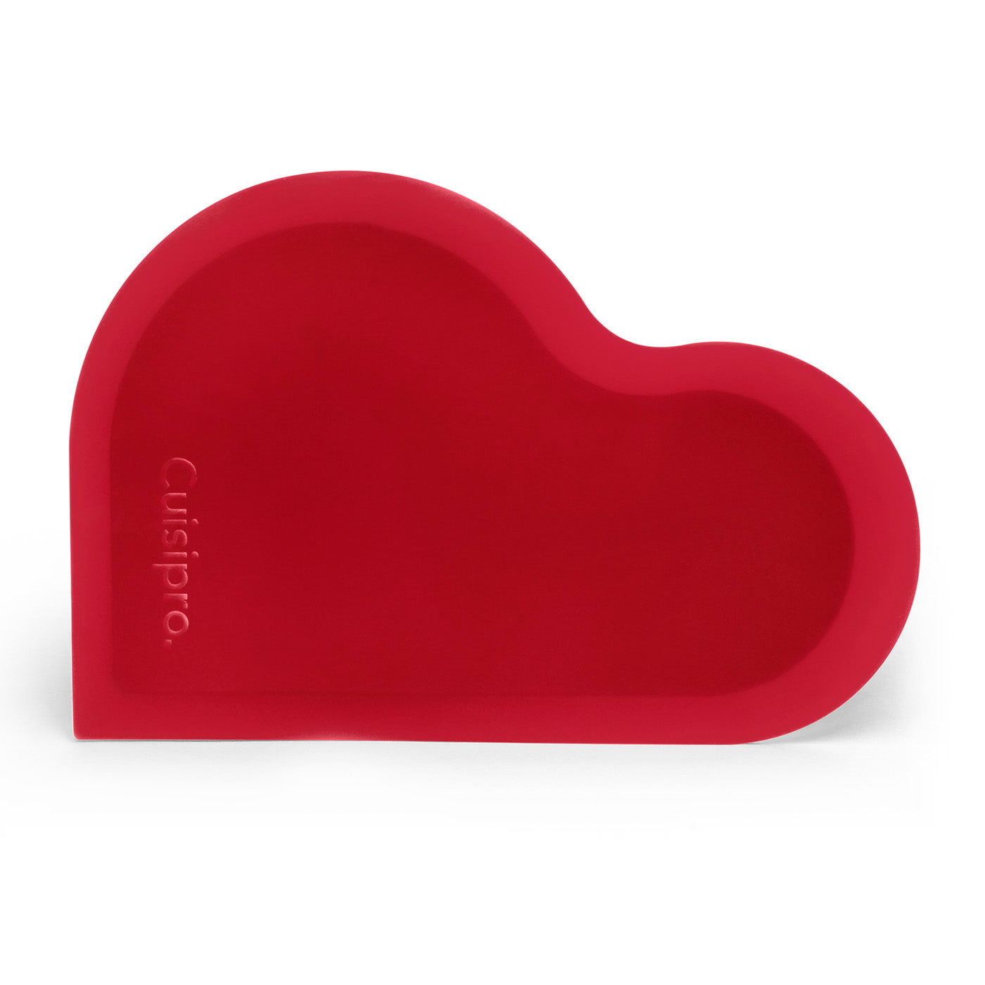 Cuisipro Flexible Silicone Bowl Scraper, Red