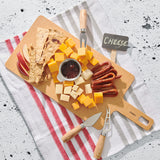 Cuisipro Fiber Wood Paddle Cutting Board, 18-Inch x7.5-Inch, Natural