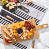 Cuisipro Fiber Wood Paddle Cutting Board, 18-Inch x7.5-Inch, Natural