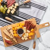 Cuisipro Fiber Wood Paddle Cutting Board, 18-Inch x7.5-Inch, Natural