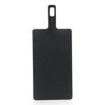 Cuisipro Fiber Wood Paddle Cutting Board, 18-Inch x7.5-Inch, Slate