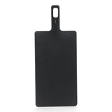 Cuisipro Fiber Wood Paddle Cutting Board, 18-Inch x7.5-Inch, Slate