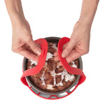 Cuisipro Silicone Cooking & Baking Sling, Red