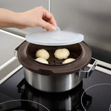 Lekue Steamed Buns & Baos Cooker, Brown