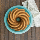 Nordic Ware Cast Aluminum Heritage Bundt Pan, Gold