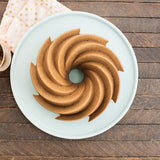 Nordic Ware Cast Aluminum Heritage Bundt Pan, Gold