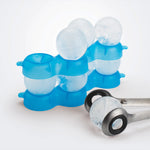 Tovolo Sphere Ice Trays Set Of 2, Frost