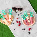 Cuisipro Snap-Fit Square Pop Mold, 2.9oz/85ml, Set of 6, Turquoise