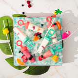 Cuisipro Snap-Fit Circle Pop Mold, 2.9oz/85ml, Set of 6, Coral