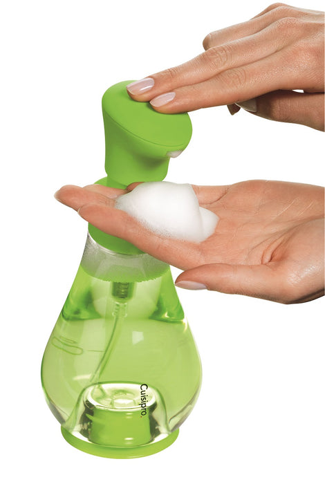 Cuisipro Foam Pump Green 13.2 Ounce Foam Soap Dispenser