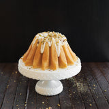 Nordic Ware Cast Aluminum Lotus Bundt Pan, Gold