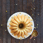 Nordic Ware Cast Aluminum Lotus Bundt Pan, Gold