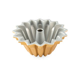 Nordic Ware Cast Aluminum Lotus Bundt Pan, Gold