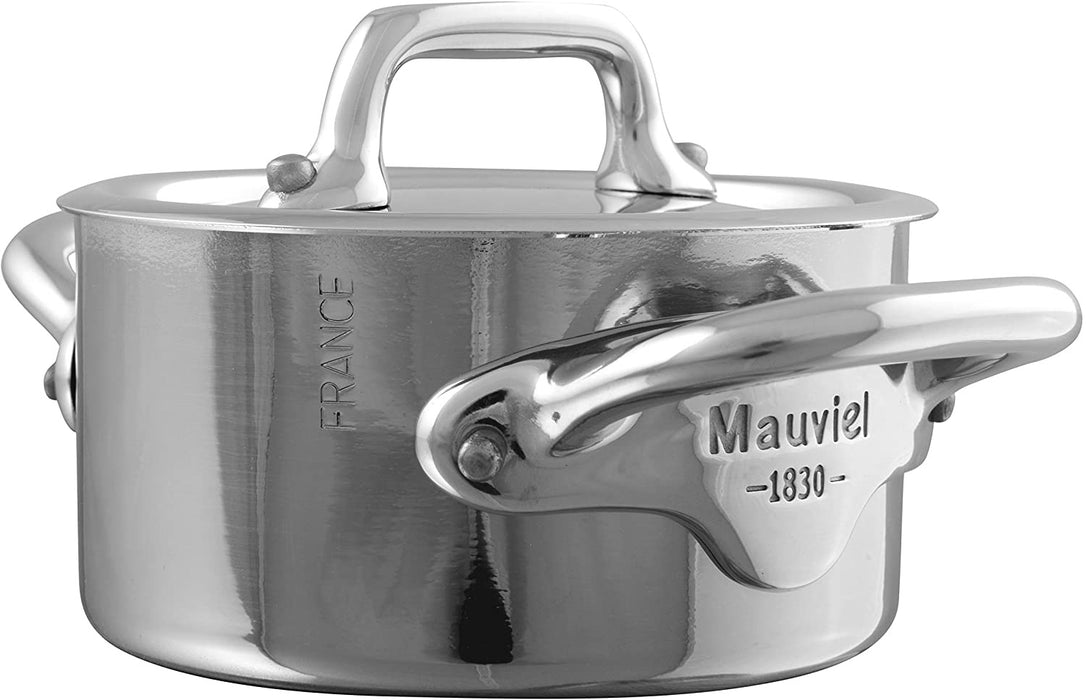 Mauviel M'Minis Cocotte With Lid, 3.5 Inch