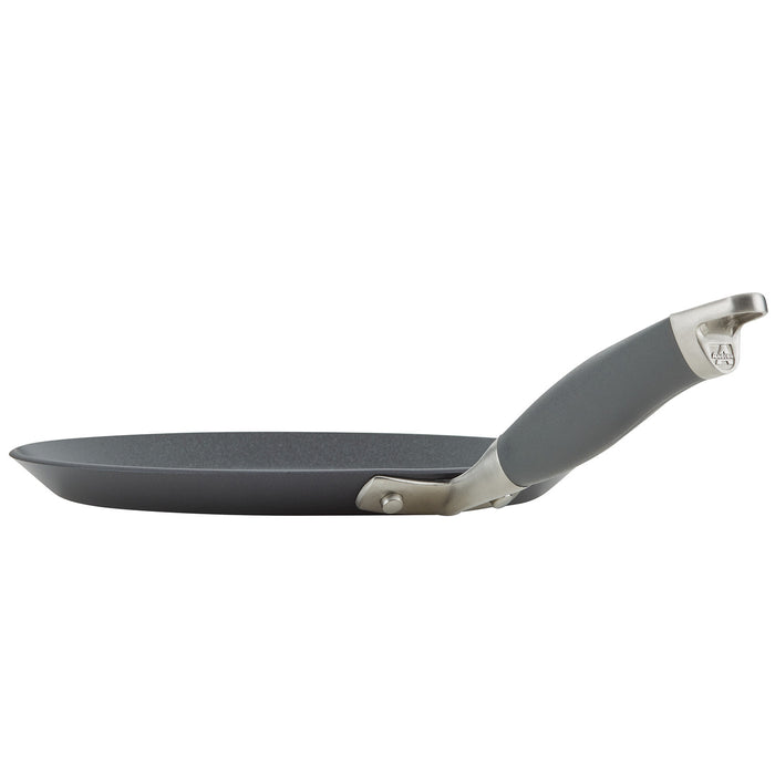 Anolon Advanced Home Hard-Anodized Nonstick Crepe Pan, 9.5-Inch, Moonstone