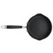 Anolon Advanced Home Hard-Anodized Nonstick Saucepan with Straining Lid, 2-Quart, Onyx