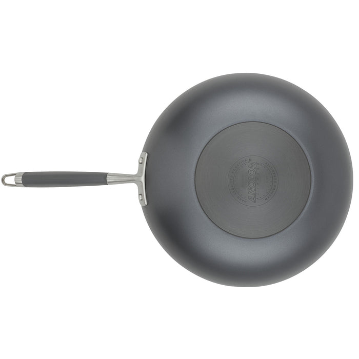 Anolon Advanced Home Hard-Anodized Nonstick Stir Fry Pan, 12-Inch, Moonstone