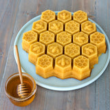 Nordic Ware Cast Aluminum Honeycomb Pull - Apart Pan, Gold