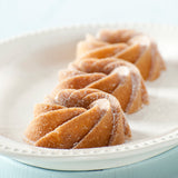 Nordic Ware Cast Aluminum Heritage Bundtlette Cakes, Gold