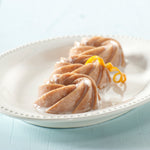 Nordic Ware Cast Aluminum Heritage Bundtlette Cakes, Gold