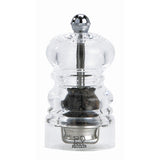 Peugeot Nancy Salt Mill Acrylic, 4-Inch Clear