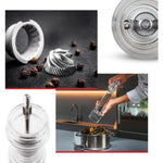 Peugeot Nancy Pepper Mill Acrylic, 7-Inch, Clear
